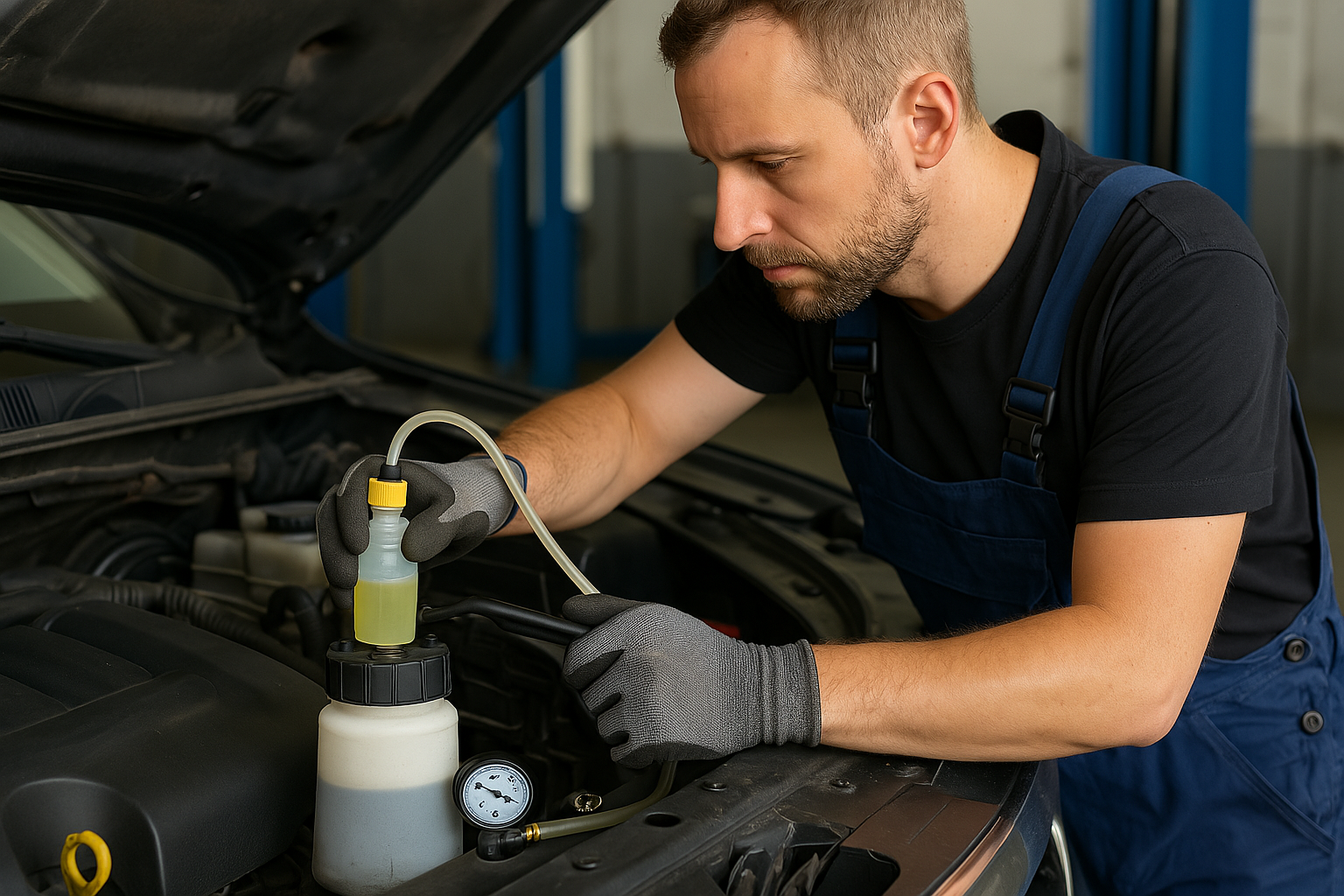 Замена тормозной жидкости