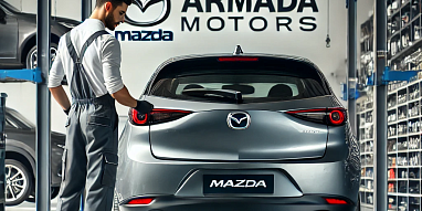 Замена сайлентблоков подвески Mazda