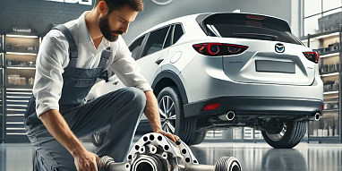 Замена сайлентблока заднего редуктора Mazda CX-5