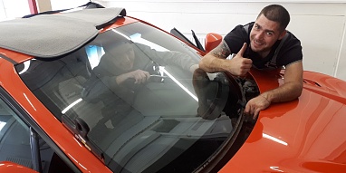 Замена лобового стекла